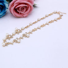 Load image into Gallery viewer, Vintage Chokers Necklaces Women Simulated pearl Golden Plated - Sophornlilly