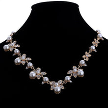 Load image into Gallery viewer, Vintage Chokers Necklaces Women Simulated pearl Golden Plated - Sophornlilly