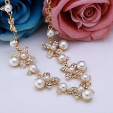 Load image into Gallery viewer, Vintage Chokers Necklaces Women Simulated pearl Golden Plated - Sophornlilly