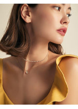 Load image into Gallery viewer, The New Fashion Contracted Joker Collarbone Chain Double Pearl - Sophornlilly