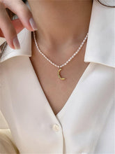 Load image into Gallery viewer, Necklace Moon Pendant Necklace Are Fashionable Retro - Sophornlilly
