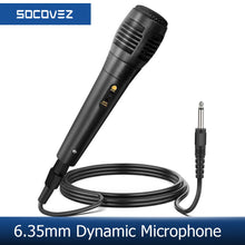 Load image into Gallery viewer, SOCOVEZ Professional Wired Dynamic Microphone Vocal Mic with XLR to