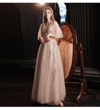 Load image into Gallery viewer, Evening Dress Sexy V neck A line Sequins
