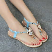 Load image into Gallery viewer, Ankle strap crystal sandals