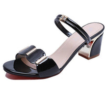 Load image into Gallery viewer, Sandals New fashion Party Slippers Women Summer Shoes red Black - Sophornlilly
