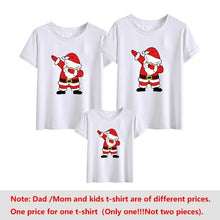 Load image into Gallery viewer, Santa Claus Merry Christmas tree Family Matching Clothes T Shirts