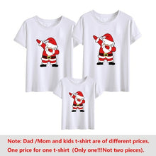 Load image into Gallery viewer, Santa Claus Merry Christmas tree Family Matching Clothes T Shirts