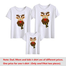 Load image into Gallery viewer, Santa Claus Merry Christmas tree Family Matching Clothes T Shirts