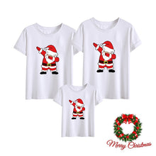 Load image into Gallery viewer, Santa Claus Merry Christmas tree Family Matching Clothes T Shirts