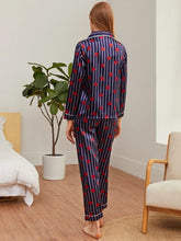 Load image into Gallery viewer, Satin Silk Pajamas for Women's Set Pyjama Button
