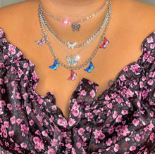 Load image into Gallery viewer, Schmetterling Halsband Halskette Frauen Harajuku Stil Edelstahl - Sophornlilly