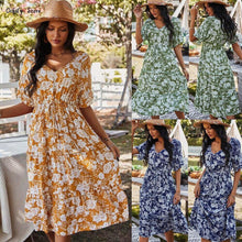 Load image into Gallery viewer, Self designed printed dress cross border independent station - Sophornlilly
