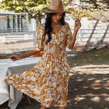 Load image into Gallery viewer, Self designed printed dress cross border independent station - Sophornlilly