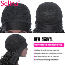 Load image into Gallery viewer, Loose Deep Wave Wig Curly Headband Wig Female Synthetic Wig