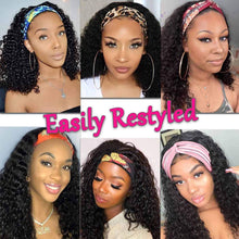 Load image into Gallery viewer, Loose Deep Wave Wig Curly Headband Wig Female Synthetic Wig