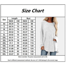 Load image into Gallery viewer, Sequin Women's Tunic Star Print Loose Shirt O Neck Long Sleeve Top