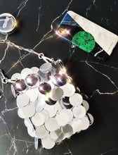 Load image into Gallery viewer, Sequins Handbags Silver Bag Women Small Tote Bag Bling Bling Fashion