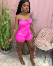 Load image into Gallery viewer, Sexy Backless Biker Shorts Summer Romper Women Bodycon Skinny Workout - Sophornlilly