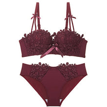 Load image into Gallery viewer, Sexy Bra Briefs Set For Women Bralette Push Up Lingerie Seamless