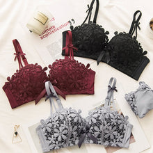 Load image into Gallery viewer, Sexy Bra Briefs Set For Women Bralette Push Up Lingerie Seamless