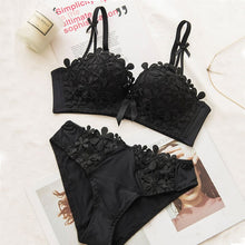 Load image into Gallery viewer, Sexy Bra Briefs Set For Women Bralette Push Up Lingerie Seamless