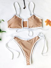 Load image into Gallery viewer, Sexy Hollow Out Bikini  Women Swimsuit Female Swimwear Push up - Sophornlilly