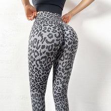 Load image into Gallery viewer, Sexy Leopard Leggings Women Slim Sports Leggings High Waist Mesh