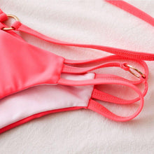 Load image into Gallery viewer, Sexy Micro Bikini Pink Swimsuit Women Swimwear New Female Push Up - Sophornlilly