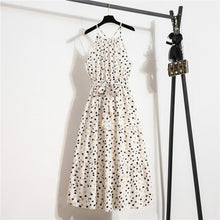 Load image into Gallery viewer, Sexy Off Shoulder High Waist A Line Dress