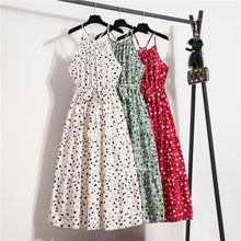 Load image into Gallery viewer, Sexy Off Shoulder High Waist A Line Dress