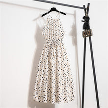 Load image into Gallery viewer, Sexy Off Shoulder High Waist A Line Dress