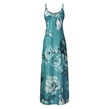 Load image into Gallery viewer, Sexy Sling V Neck Boho Long Dress Casual Summer Sleeveless Maxi Beach