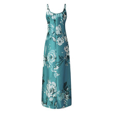 Load image into Gallery viewer, Sexy Sling V Neck Boho Long Dress Casual Summer Sleeveless Maxi Beach