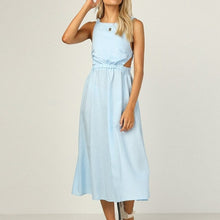 Load image into Gallery viewer, Sexy Spaghetti Strap Summer Dress New Slip Black Backless Maxi - Sophornlilly
