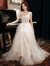 Load image into Gallery viewer, Sexy Spaghetti Straps Tiered White Evening Dresses Ruched Beads Female