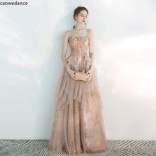 Load image into Gallery viewer, Sexy Strapless Evening Party Dress Noble Bling Celebrity Banquet Dress