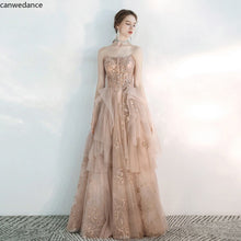 Load image into Gallery viewer, Sexy Strapless Evening Party Dress Noble Bling Celebrity Banquet Dress