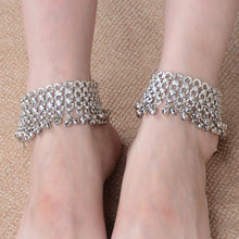 Load image into Gallery viewer, Sexy Summer Beach Charms Anklets For Women Lovely Silver Plated Tassel