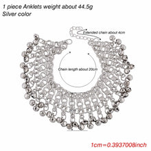 Load image into Gallery viewer, Sexy Summer Beach Charms Anklets For Women Lovely Silver Plated Tassel