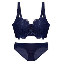 Load image into Gallery viewer, Sexy Underwear Set Push Up Bra Set For Women Underwear Lace Embroidery