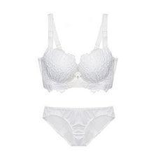 Load image into Gallery viewer, Sexy Underwear Set Push Up Bra Set For Women Underwear Lace Embroidery