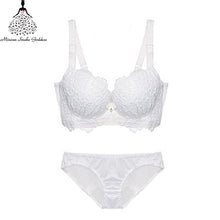 Load image into Gallery viewer, Sexy Underwear Set Push Up Bra Set For Women Underwear Lace Embroidery