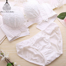 Load image into Gallery viewer, Sexy Underwear Set Push Up Bra Set For Women Underwear Lace Embroidery