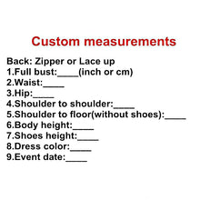 Load image into Gallery viewer, Sexy V Neck Prom Dresses Bling Sequin Beads Mermaid Illusion Lace