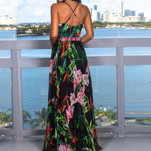 Load image into Gallery viewer, Sexy V Neck Spaghetti Strap Backless Wiggle Dress Summer Women - Sophornlilly