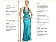 Load image into Gallery viewer, Sexy V neck Evening dress  Sleeveless Elegant Floor length long