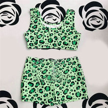 Load image into Gallery viewer, Sexy Women 2 Piece Pajama Set Crop Top Shorts Sleepwear Sexy