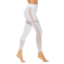 Load image into Gallery viewer, Sexy Women Leggings Gothic Insert Mesh Design Trousers Pants Black