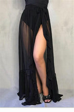 Load image into Gallery viewer, Sexy Women Mesh Sheer Beach Bikini Cover Ups Vacation Sunscreen Wrap - Sophornlilly