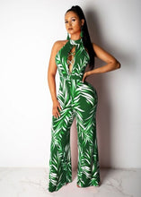 Load image into Gallery viewer, Sexy Women O neck Sleeveless Floral Print Elegant Wide Leg Summer - Sophornlilly